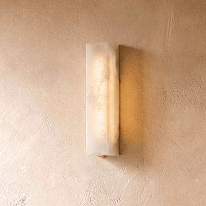 Applique murale Onyx en albâtre