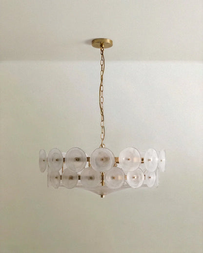 Lustre Crique en verre