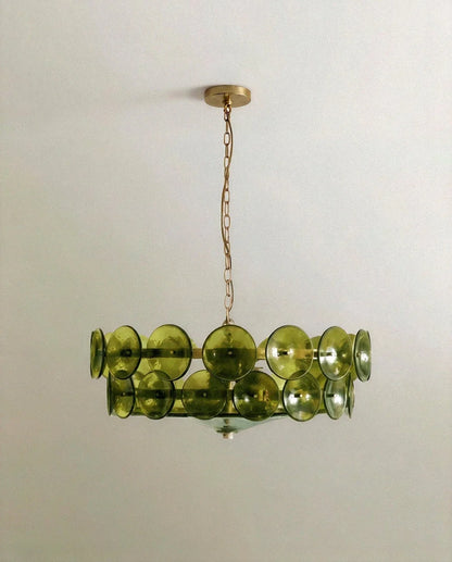 Lustre Crique en verre