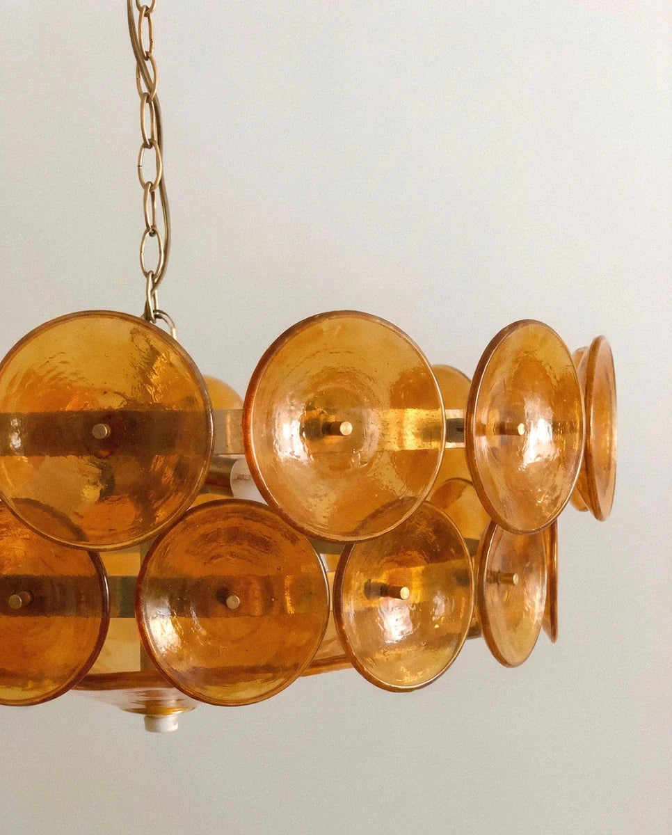 Lustre Crique en verre