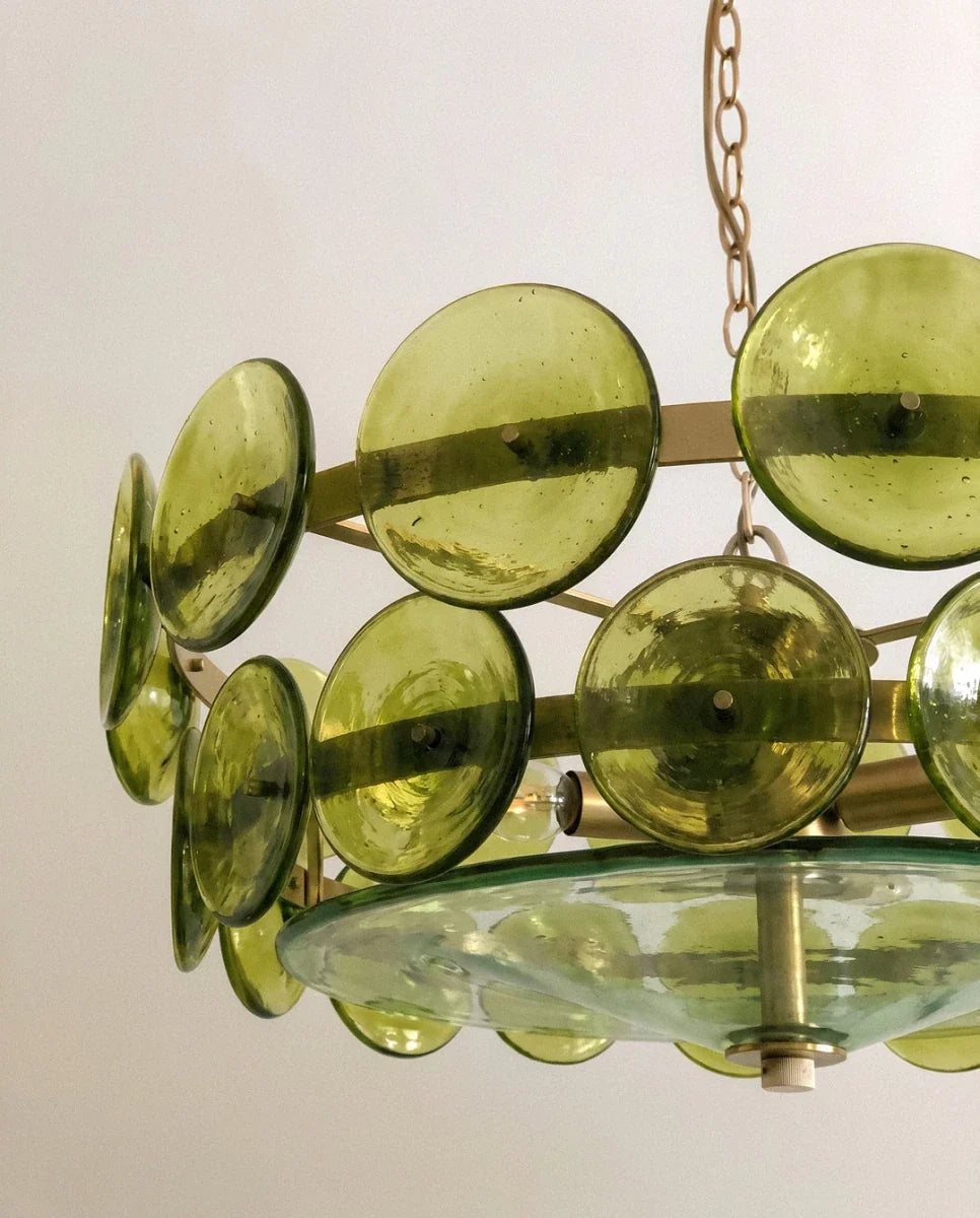 Lustre Crique en verre