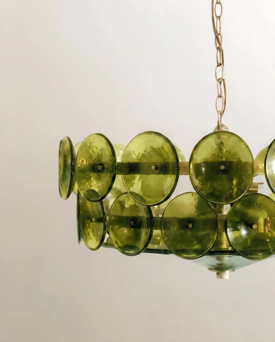 Lustre Crique en verre