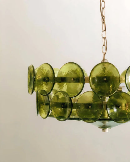 Lustre Crique en verre