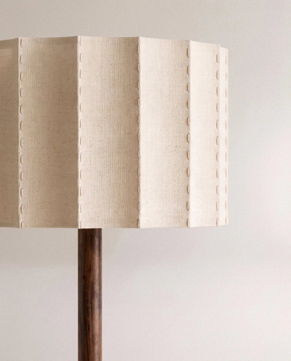Lampadaire Perle en bois