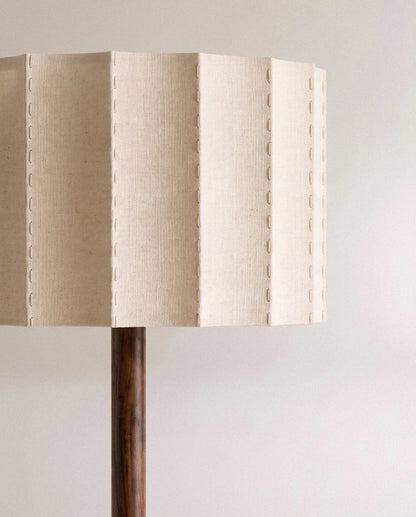 Lampadaire Perle en bois