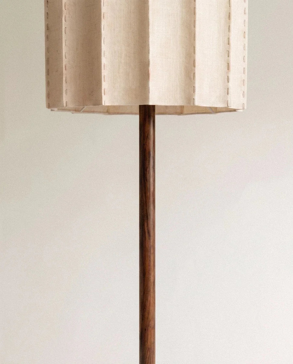 Lampadaire Perle en bois