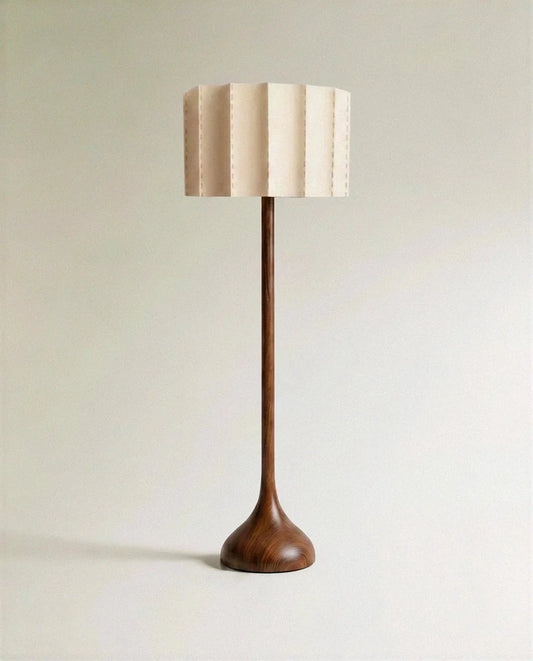 Lampadaire Perle en bois