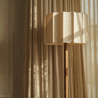 Lampadaire Perle en bois