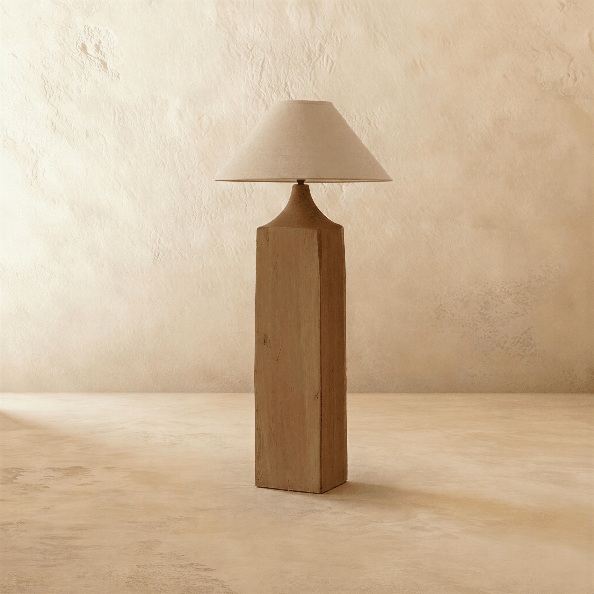 Lampadaire Phare en bois
