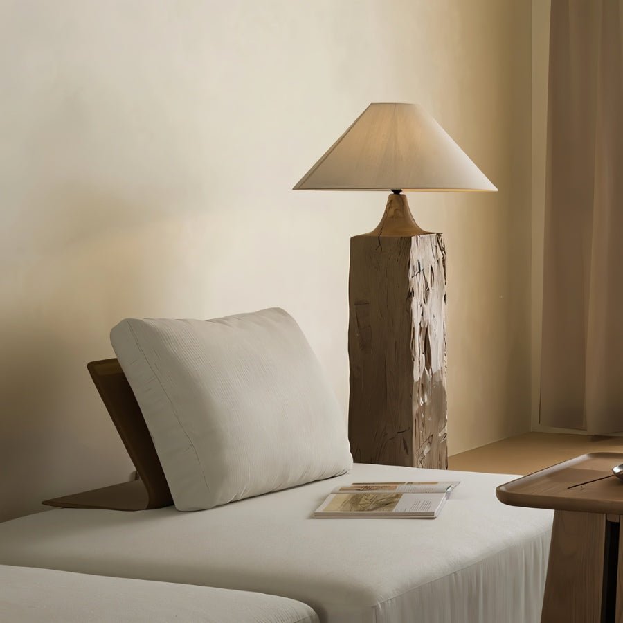 Lampadaire Phare en bois