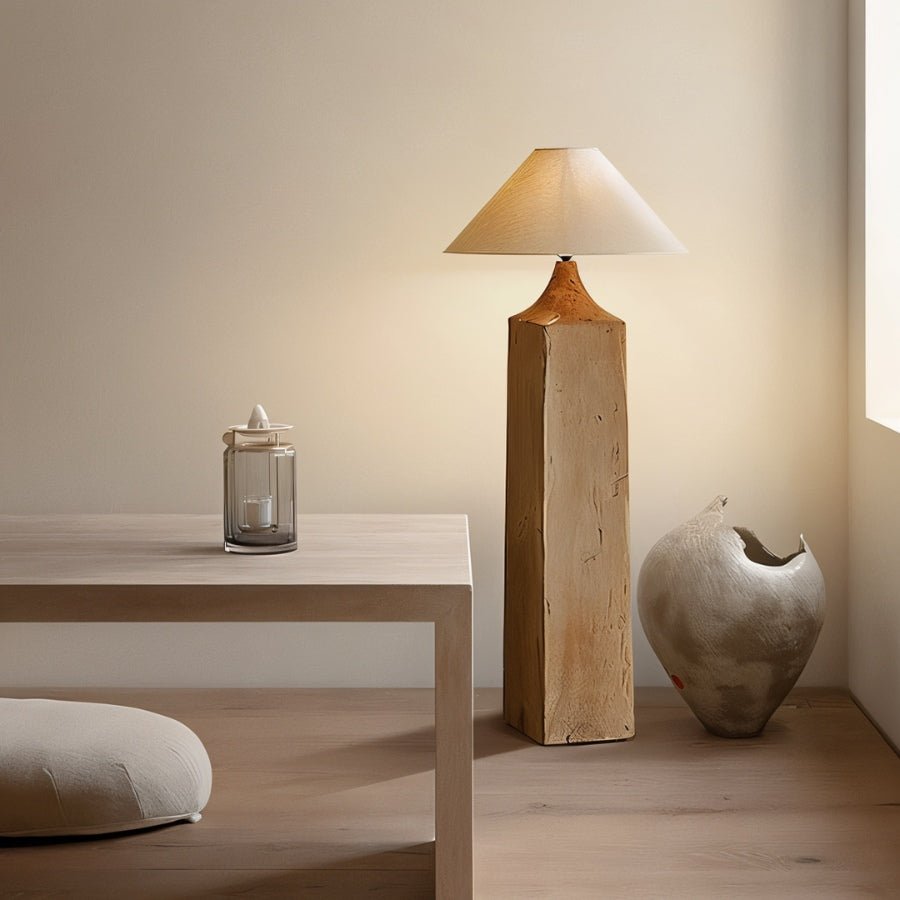 Lampadaire Phare en bois