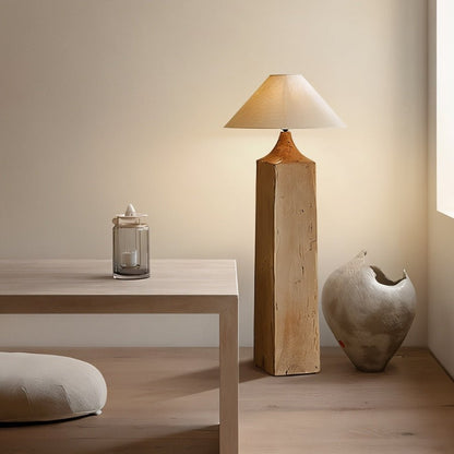 Lampadaire Phare en bois