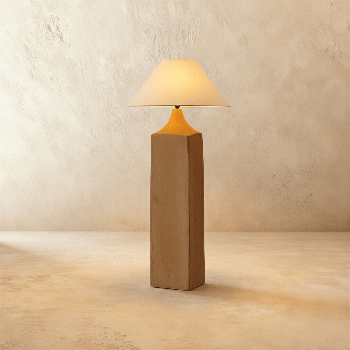 Lampadaire Phare en bois