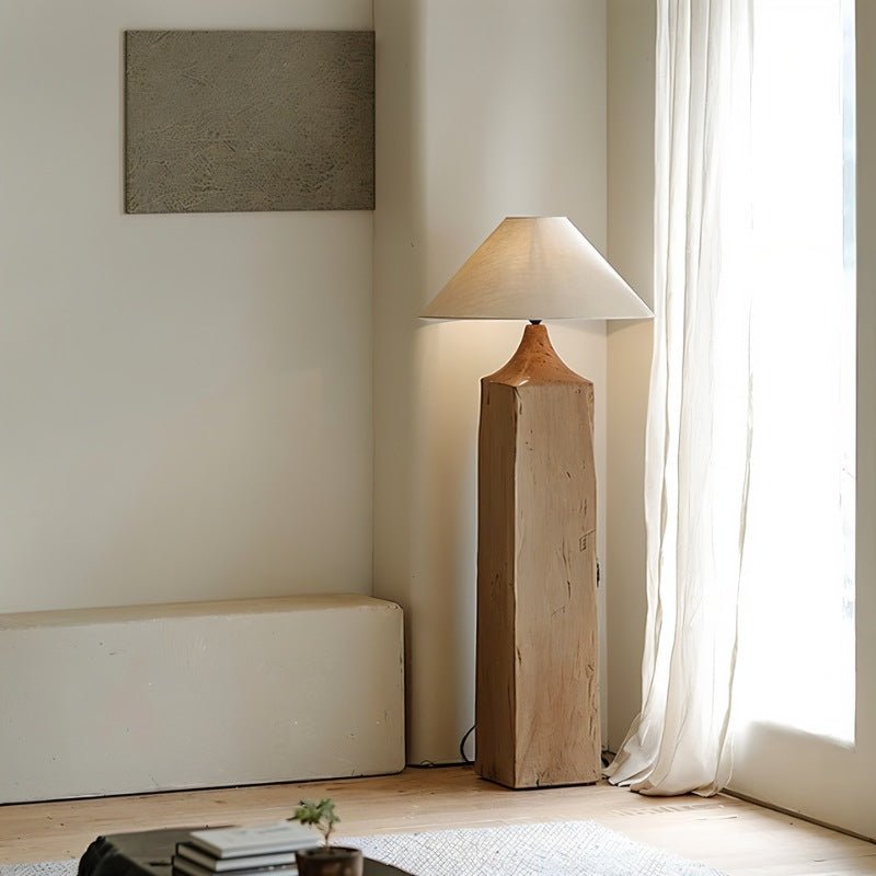 Lampadaire Phare en bois
