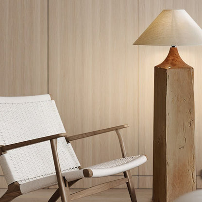 Lampadaire Phare en bois