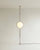Lampadaire Lune en acrylique
