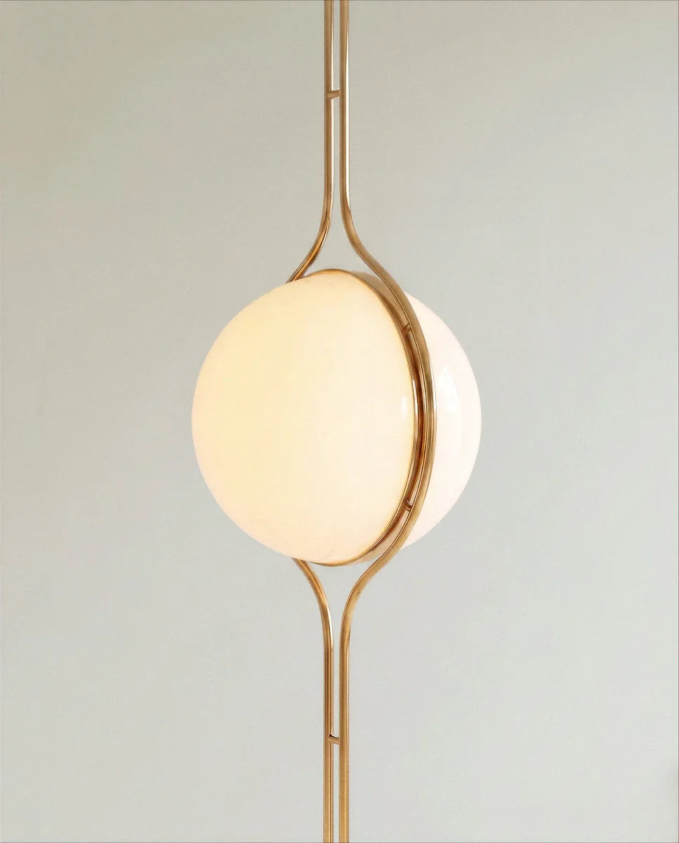Lampadaire Lune en acrylique