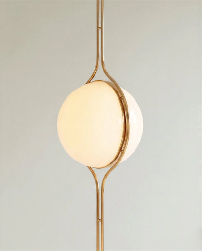 Lampadaire Lune en acrylique