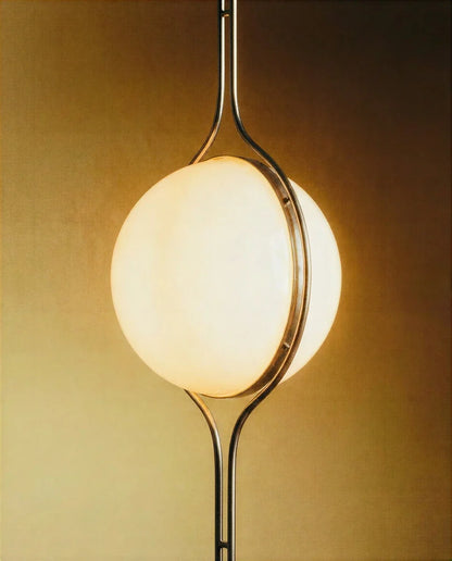 Lampadaire Lune en acrylique